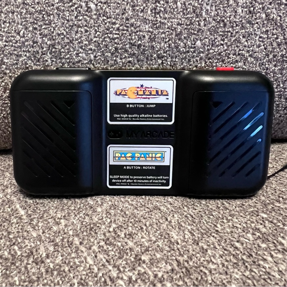 My Arcade Pac-Man Handheld Game Console - Picture 7 of 8